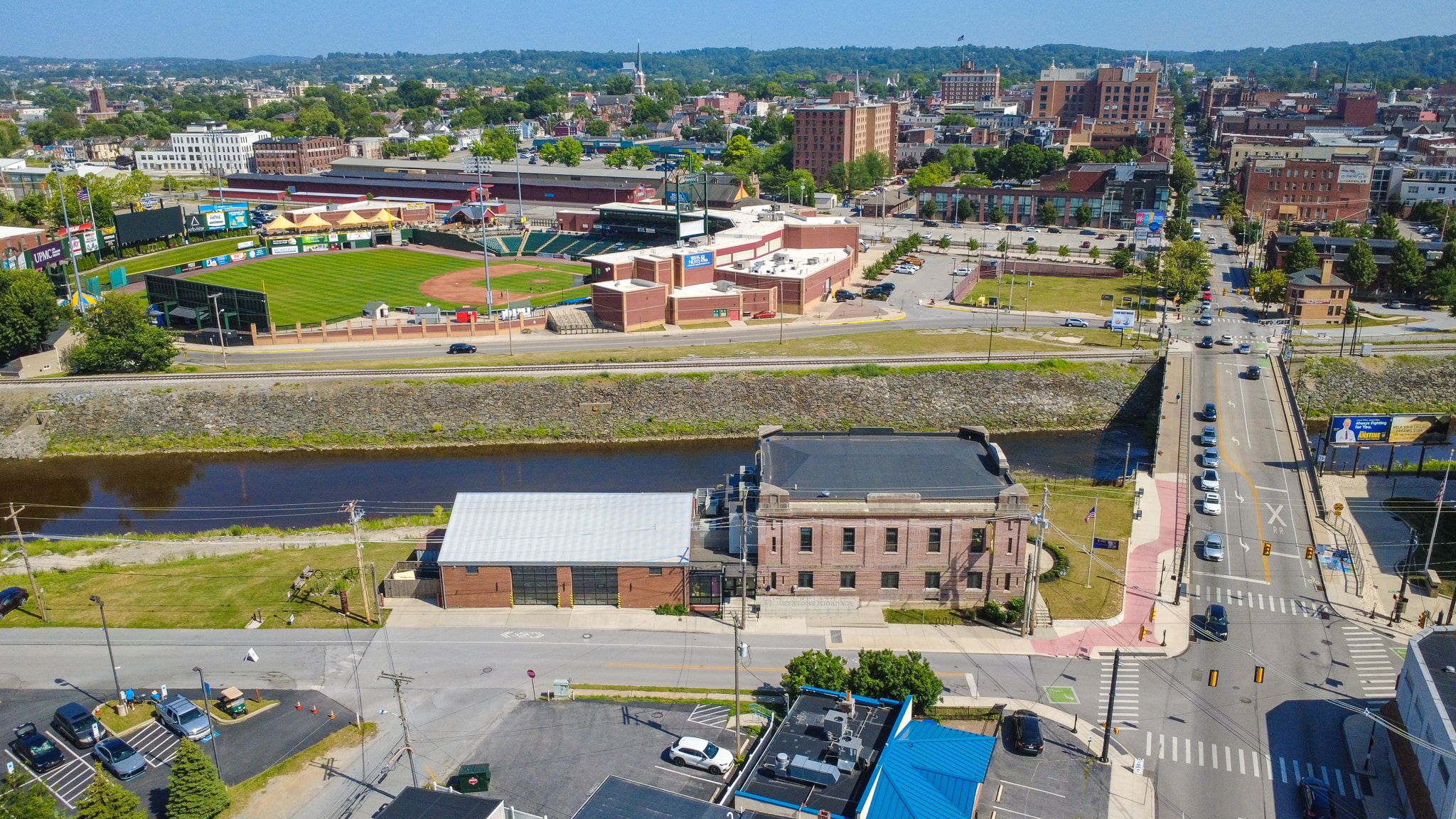 Urban Canal Aerial
