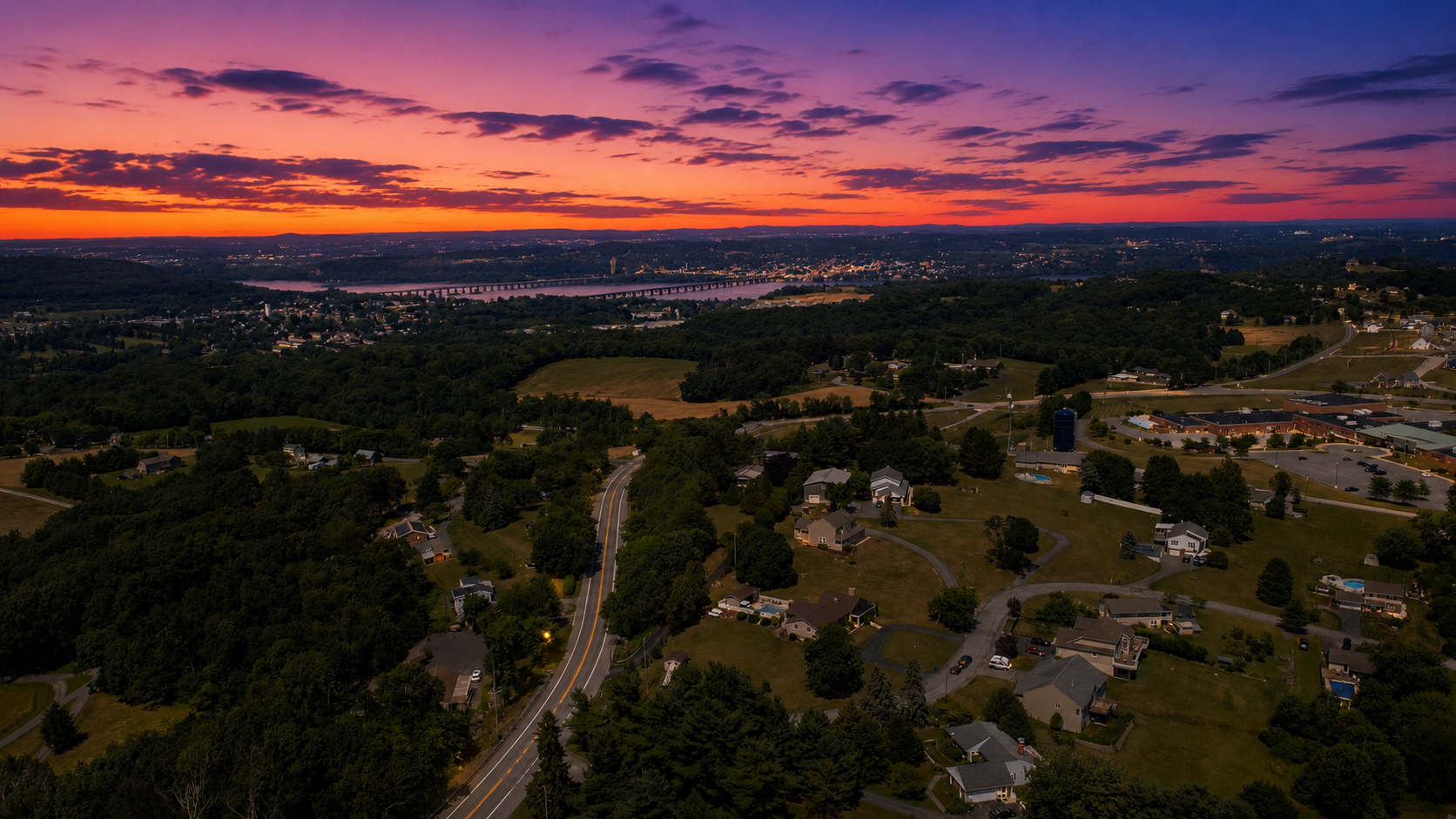 Aerial Twilight